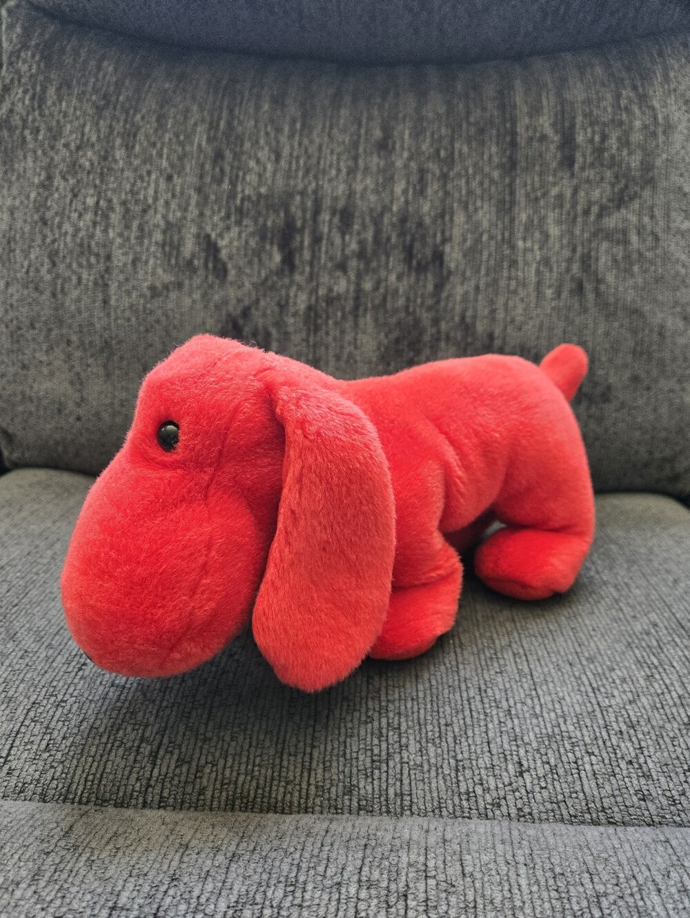 Ty Beanie Buddies ROVER the Red Dog 12” Plush Stuffed Animal VTG 1998